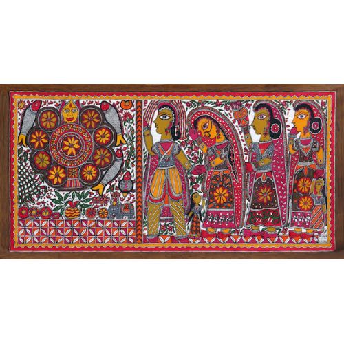 On the other side of the canvas: History of traditional Indian arts