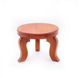 Hard Jungle Wood Three Legged Mukkali Stool