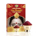 Om Shanthi Gold Class Pure Kumkum (Vermilion)