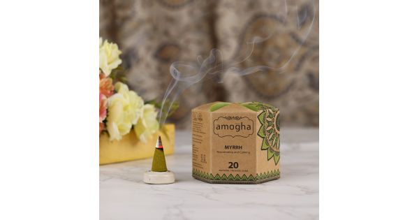 Tea Pot Design Amogha Backflow Incense Cone Holder
