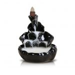 Amogha Backflow Incense Cone Holder with Incense Cones – Water Fall Design