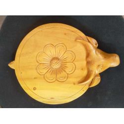 Handmade Jackfruit wood Nandi Asana/Koorma Peeta