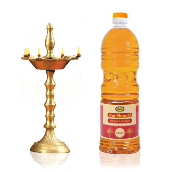 Om Shanthi Navin Pure Puja Oil
