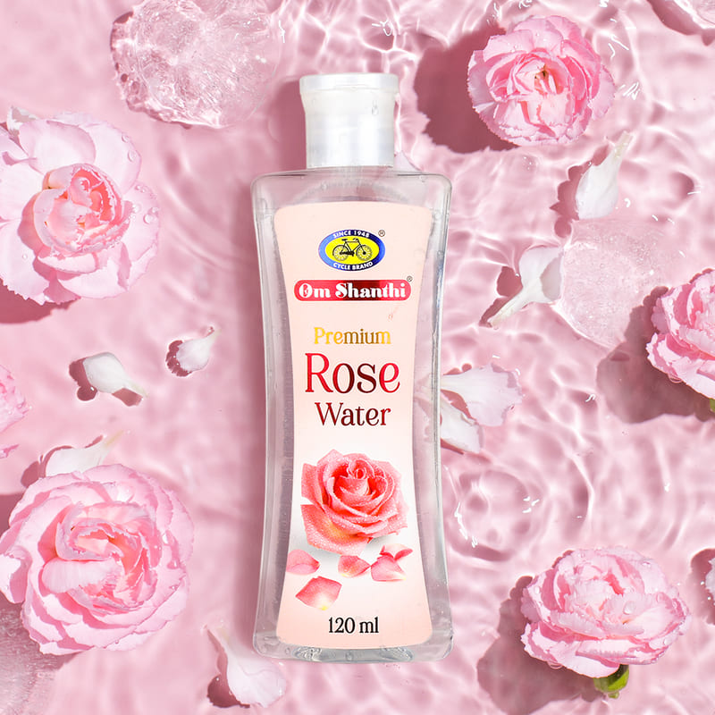 Om Shanthi Rose Water pure rose water