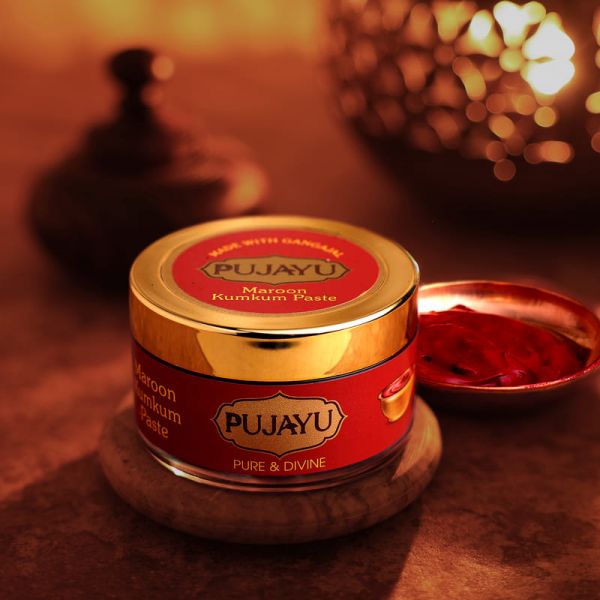 Maroon Kumkum Paste 