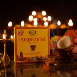 Pushkarini Cup Sambrani - Made from Sacred Temple Flowers