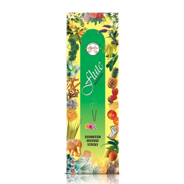 Flute Assorted Incense - 25 Packs Combo