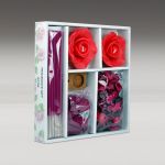 IRIS Rose Fragrance Gift Set | Candle, Incense Sticks & Potpourri